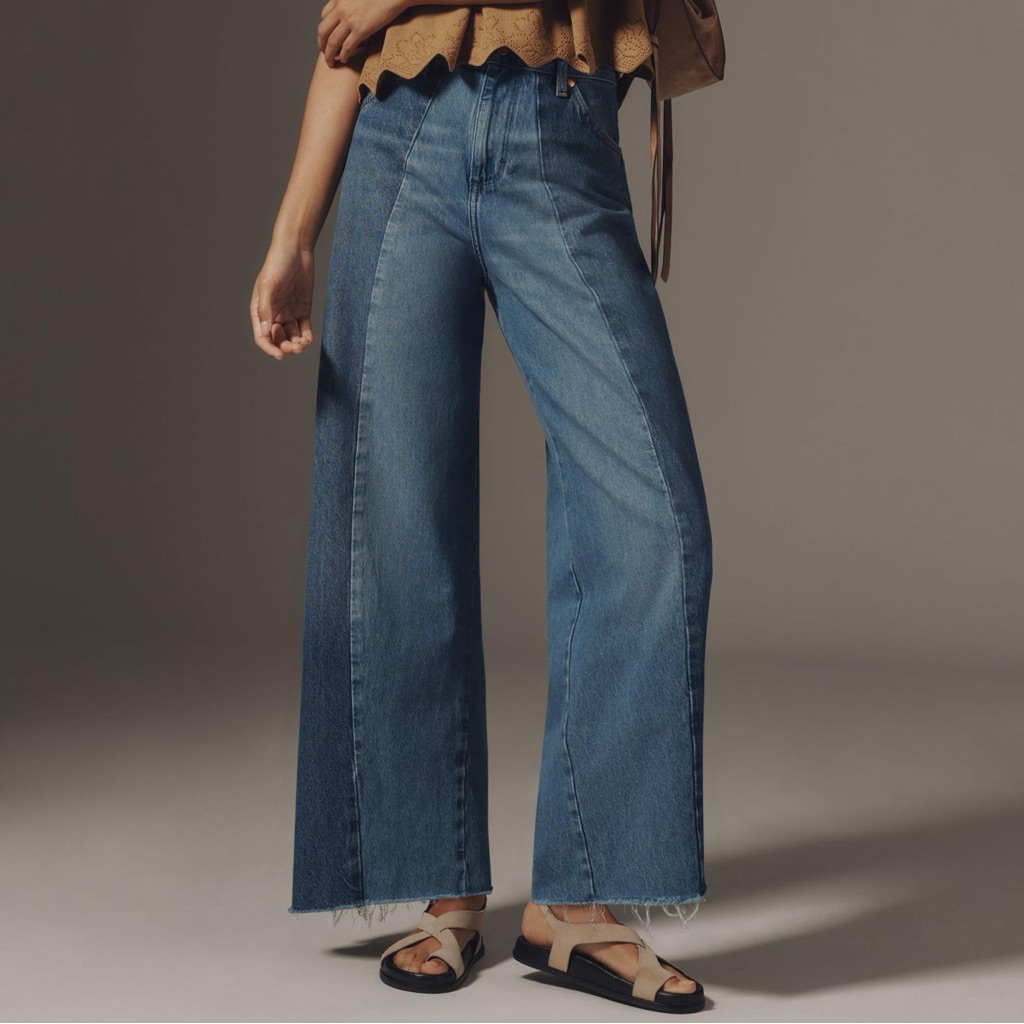 Wrangler Women's Cowboy High Rise Barrel Leg Jeans